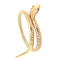Pre Owned 9ct Snake Bangle ZX68